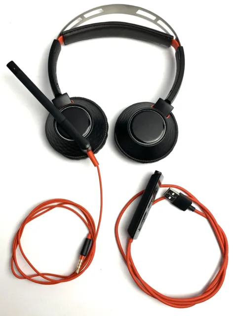 Poly (Plantronics) - Blackwire C5220 - USB-Headset mit Bügel-Mikrofon - Black