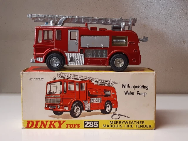 Dinky Toys 32D - Auto-Échelle de Pompiers Fabrication Meccano - M
