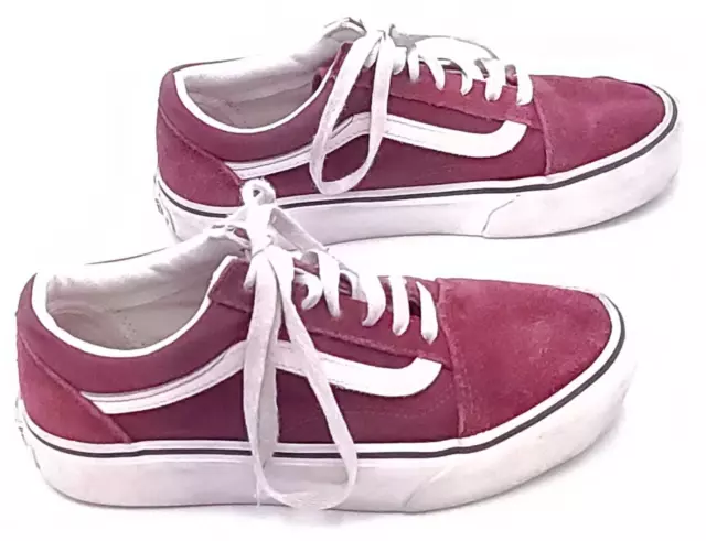 Burgundy sales platform vans