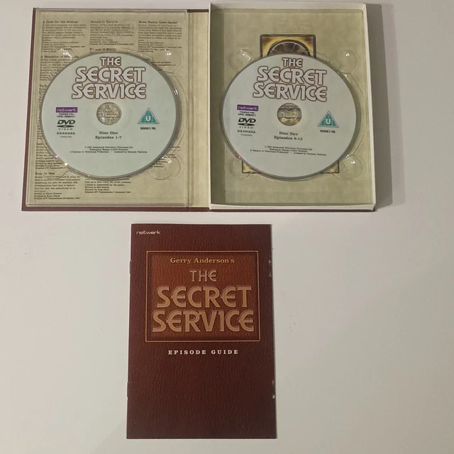 GERRY ANDERSON THE Secret Service Complete Series DVD Box Set Region 2 ...