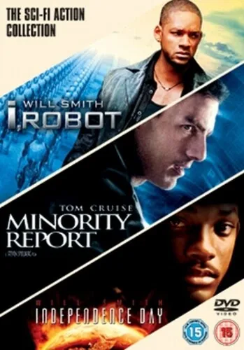 Independence Day/I, Robot/Minority Report DVD (2006) Bill Pullman, Emmerich