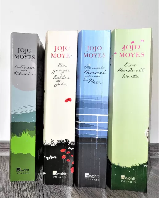 💗  4x Jojo Moyes  Bücherpaket Konvolut Sammlung - Bestseller Liebesromane
