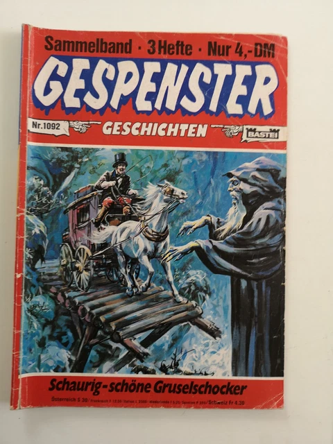 Comic      Bastei        Gespenster Geschichten   Sammelband  1092