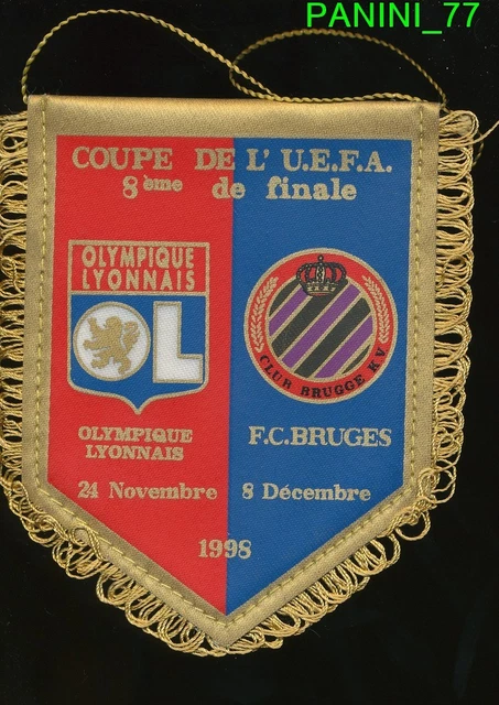 Fanion Vintage KVC KV Brugge (Club Bruges) - Banderin Football - Belgique