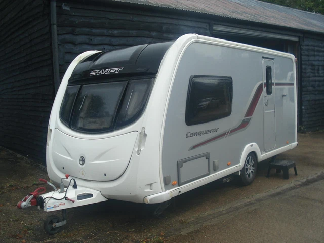 R&K Caravans 2011 Swift Conqueror 480/2 End Bathroom, Motor Mover,