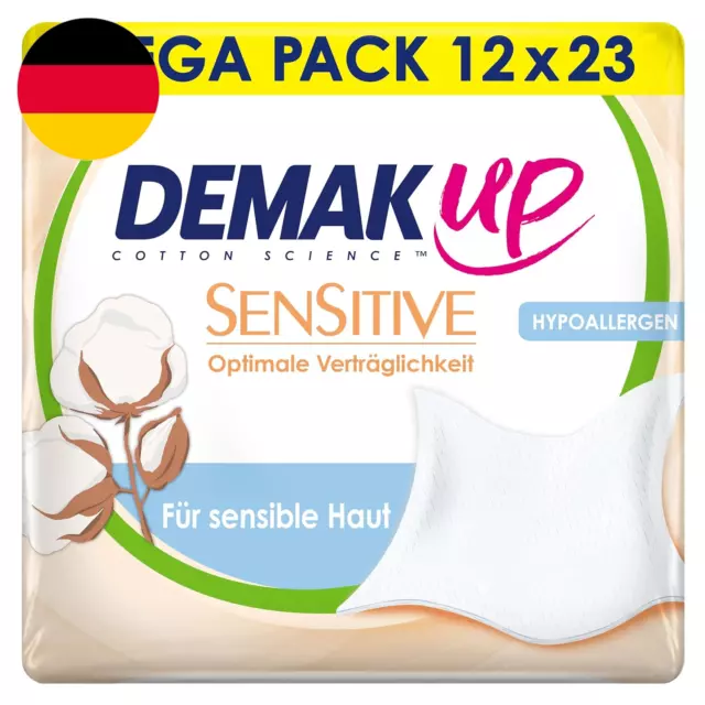 Demak'Up Sensitive Reinigungstücher, Milde Abschminktücher Zur Effektiven Und Ha