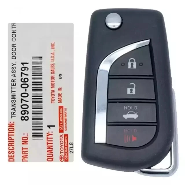 NEW GENUINE TOYOTA Camry Corolla Keyless Remote Entry Keyfob 89070