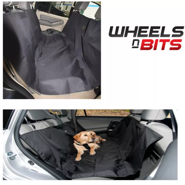 WNB Waterproof Hammock Rear Back Seat Protection Cover for Pets & Dogs - Black