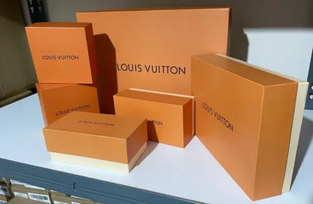Louis Vuitton, Other, Authentic Louis Vuitton Empty Shoe Box 6x13x7 And  Cloth Bag Empty