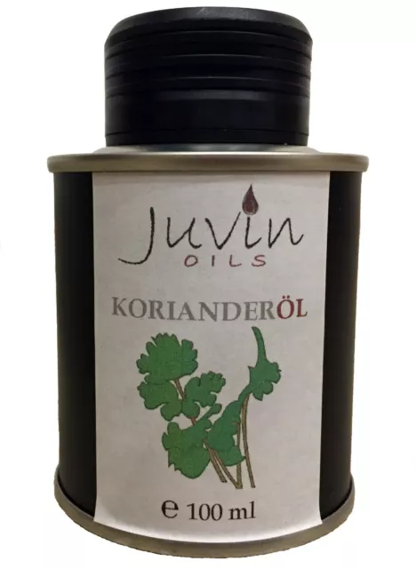 [120,00€/L] #17 JUVIN Korianderöl 100ml aus Koriander gepresst