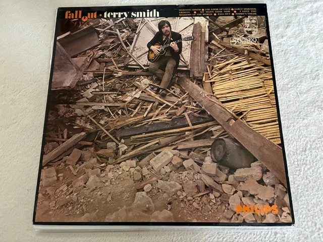 TERRY SMITH「FALL OUT」UKオリジナル盤 TERRY SMITH FALL Out Vinyl Record Stereo Black Silver Label
