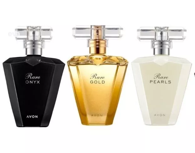 AVON RARE PEARLS / RARE GOLD / RARE ONYX 50 ml EDP