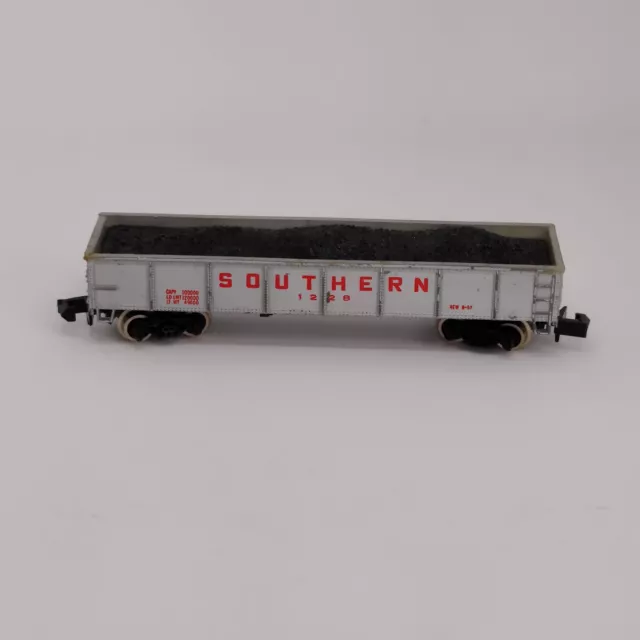N Scale Bachmann, Gondola With Load, Southern RR, Silver, #1228