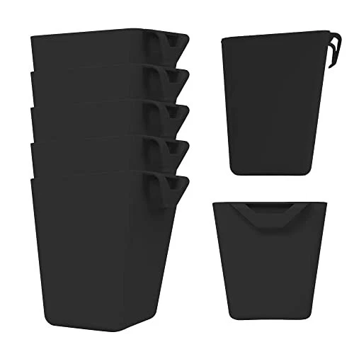 5 Pack Cart Hanging Cup Holder, Rolling Cart Accessories Utility