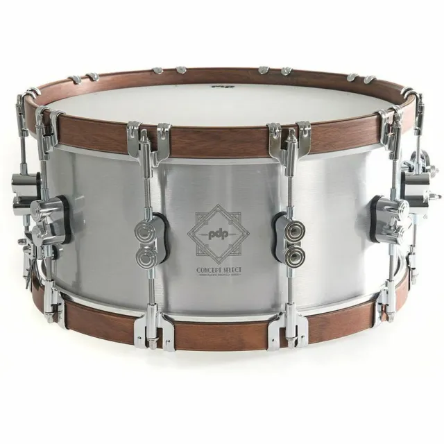 Snare Drum pdp Concept Select 14" x 6,5" Aluminium Snare Snaredrum Drum Trommel