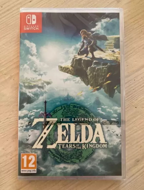 THE LEGEND OF Zelda Tears of the Kingdom Nintendo Switch game NEW AND ...