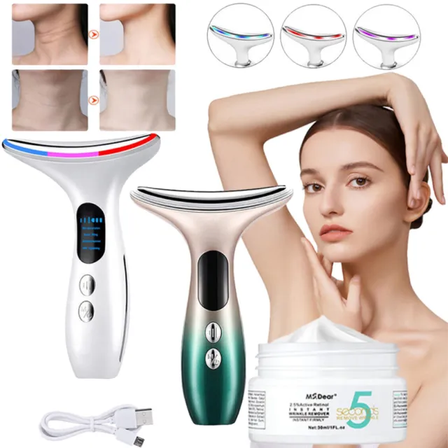 EMS Microcurrent Facial Skin Tightening Lifting Device Face Neck Beauty Machine