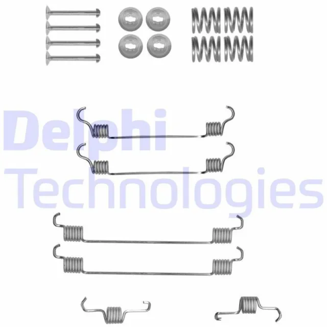 DELPHI Kit accessori Ganasce freno LY1321 per OPEL AGILA (B) (H08)