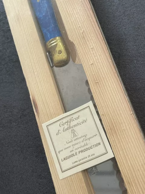 Laguiole Bread Knife Box New 2
