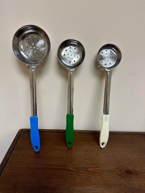 Commercial Portion Server 3pc Set Perforated