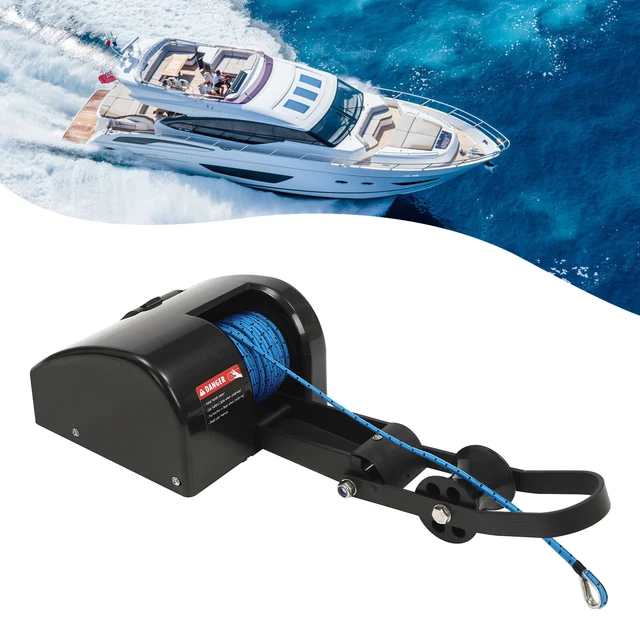 35 LBS SALTWATER Electric Windlass Anchor Winch Wireless Remote Control
