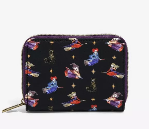 Loungefly Disney Hocus Pocus Wallet Binx Sanderson Sisters - Winifred Sarah Mary