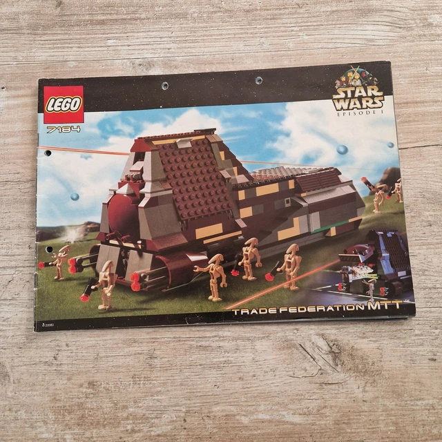 LEGO 7184 STAR Wars Bauanleitung Bauplan Anleitung Aufbauanleitung EUR ...