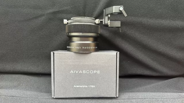 Aivascope 1.75X amber flare anamorphic lens