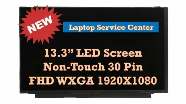 13.3" LED LCD Screen B133HAN04.1 /  B133HAN04.3 FHD 1920X1080 Display eDP 30PINS