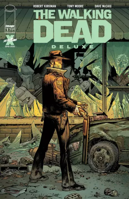 Walking Dead Deluxe #1 Cover B Tony Moore McCaig Color Reprint 2020 Image Comics