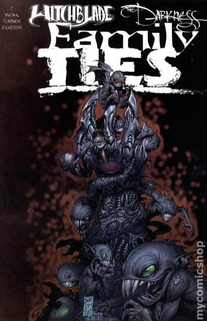 Witchblade/Darkness Family Ties TPB #1-REP VG 2001 Stock Image Low Grade
