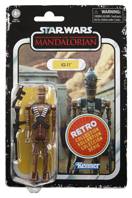 Star Wars The Mandalorian Retro Collection figurine IG-11 11 cm Kenner 809097
