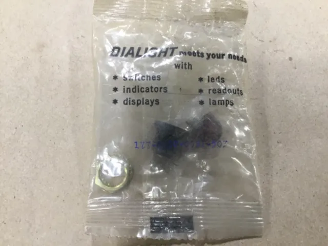 Dialight 177-8430-0931-503 Red Indicator Light #019B17