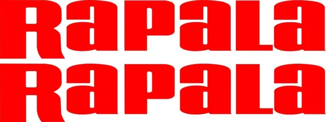 Rapala Stickers 2 x 700 mm x 125 mm  Quality Marine Grade Material.