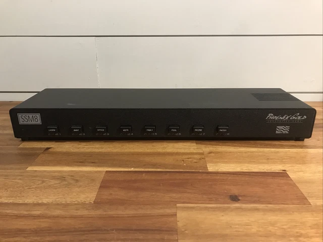 Phoenix Gold SSM8 8 Channel Speaker Selector with Protection Circuit Switch