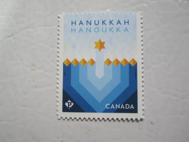 Canada Post  "Hanukkah" Die Cut Stamp Single MNH 2017