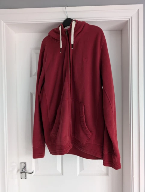 FAT FACE PEMBROKE Cotton Blend Full Zip Hoodie Sweatshirt Purple Size XXL 44.50 PicClick UK