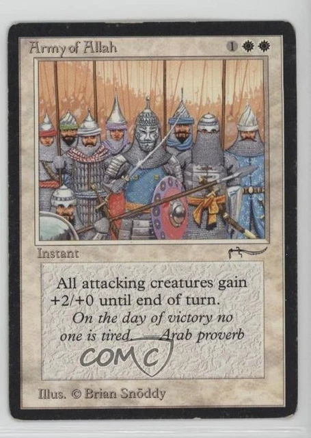 MTG　Jihad　&　Army of Allah　英語版サインドセット　ARN MTG Army of Allah 英語版サインド ARN - メルカリ