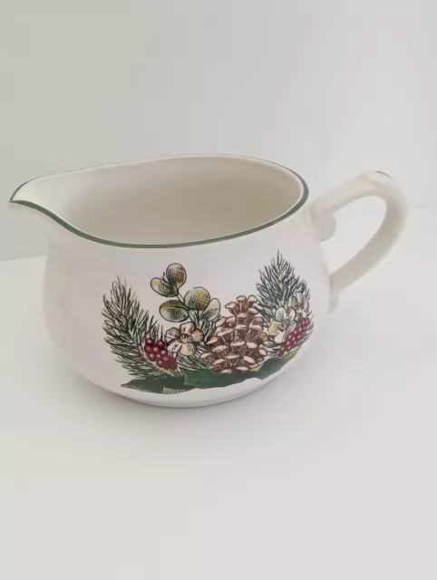 Garland by Royal Gallery Holiday Gravy Boat Sauce Serving Dish