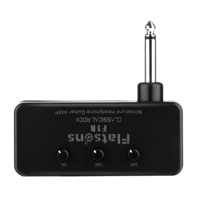 1 Set Miniature Bass Guitar Headphone Amp Portable Mini Pocket Guitar Amplifier