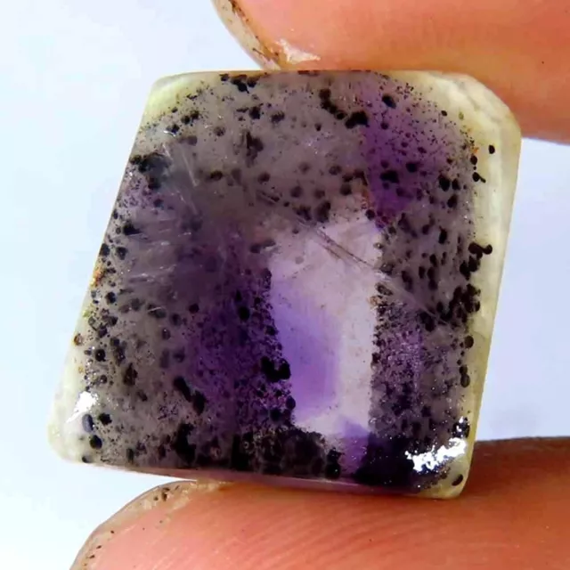 15.20Cts.100%Natural Star Purple Amethyst Fancy Rough 15x15x6mm losse Gemstone