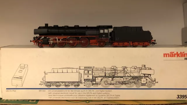 M01 Marklin H0 AC Rare 3395 Delta Digital DB Br 003 131-0 Steam Loco Lok