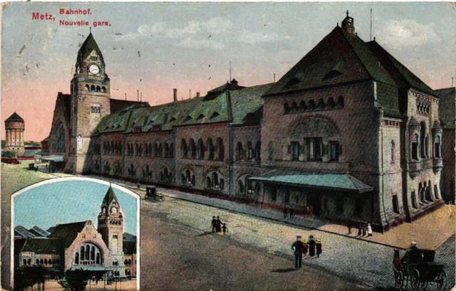 CPA AK METZ station - new station (454964)