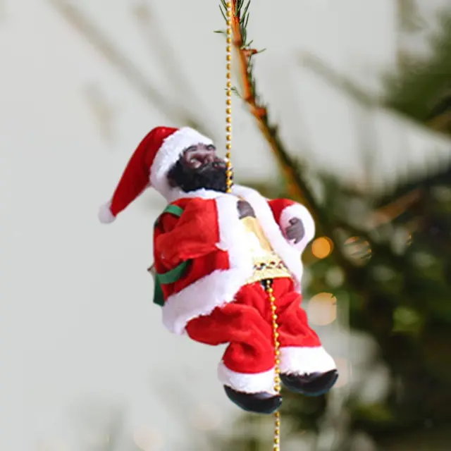 FIGURINE PÈRE NOËL debout décoration Père Noël rouge luxe ornement de Noël  60 cm EUR 24,30 - PicClick FR