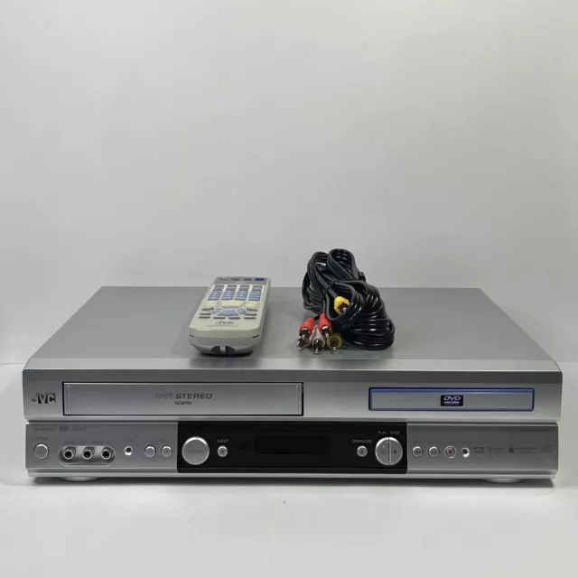 JVC HR-XVC1U DVD VHS VCR Combo Player w/ Original Remote & Cords ...