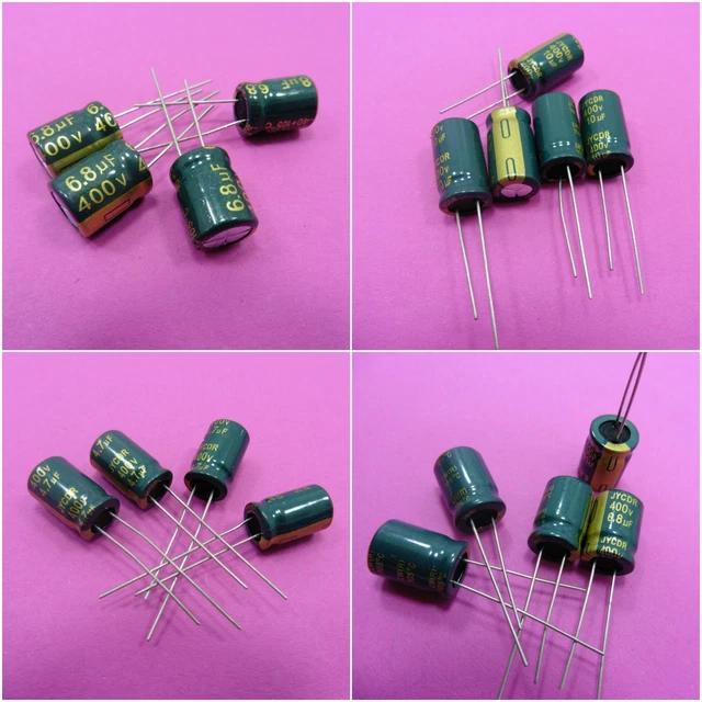 400V GENUINE ELECTROLYTIC Capacitor LOW ESR Radial Cap High Frequency