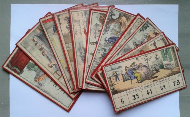 boite de 6 puzzle jeux anciens jeux carton tourami marbel belgique rare