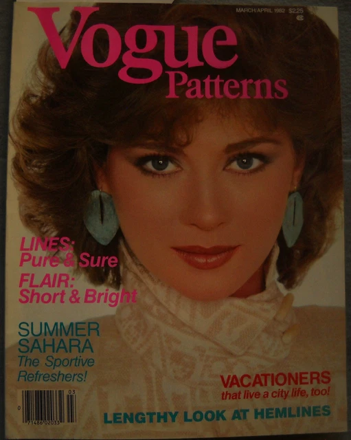 VOGUE PATTERNS MAGAZINE March/April 1982 $16.99 - PicClick CA