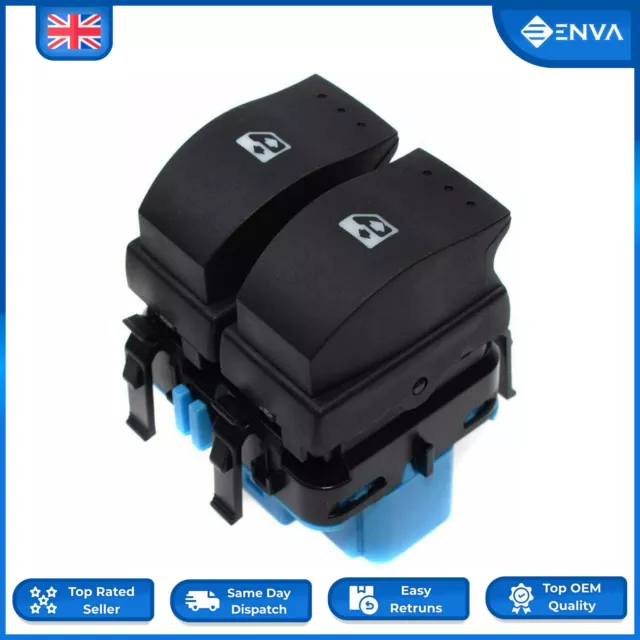 Electric Power Window Control Switch 10 Pin for Renault Master III 2010 - 2018