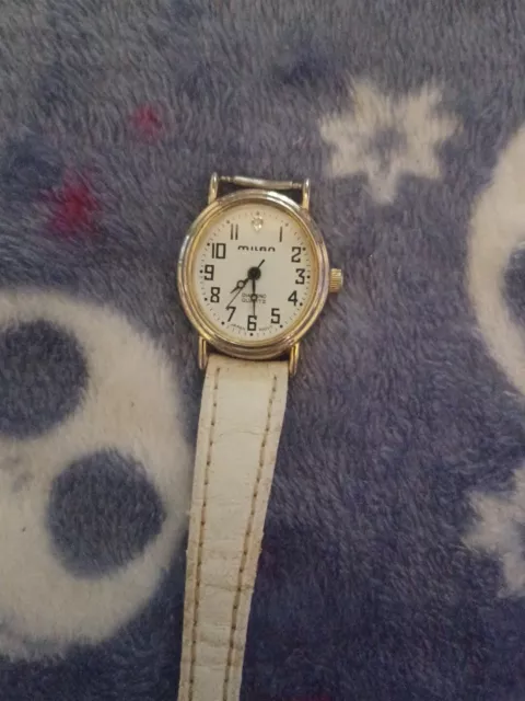 Milan diamond hotsell quartz watch mln1003